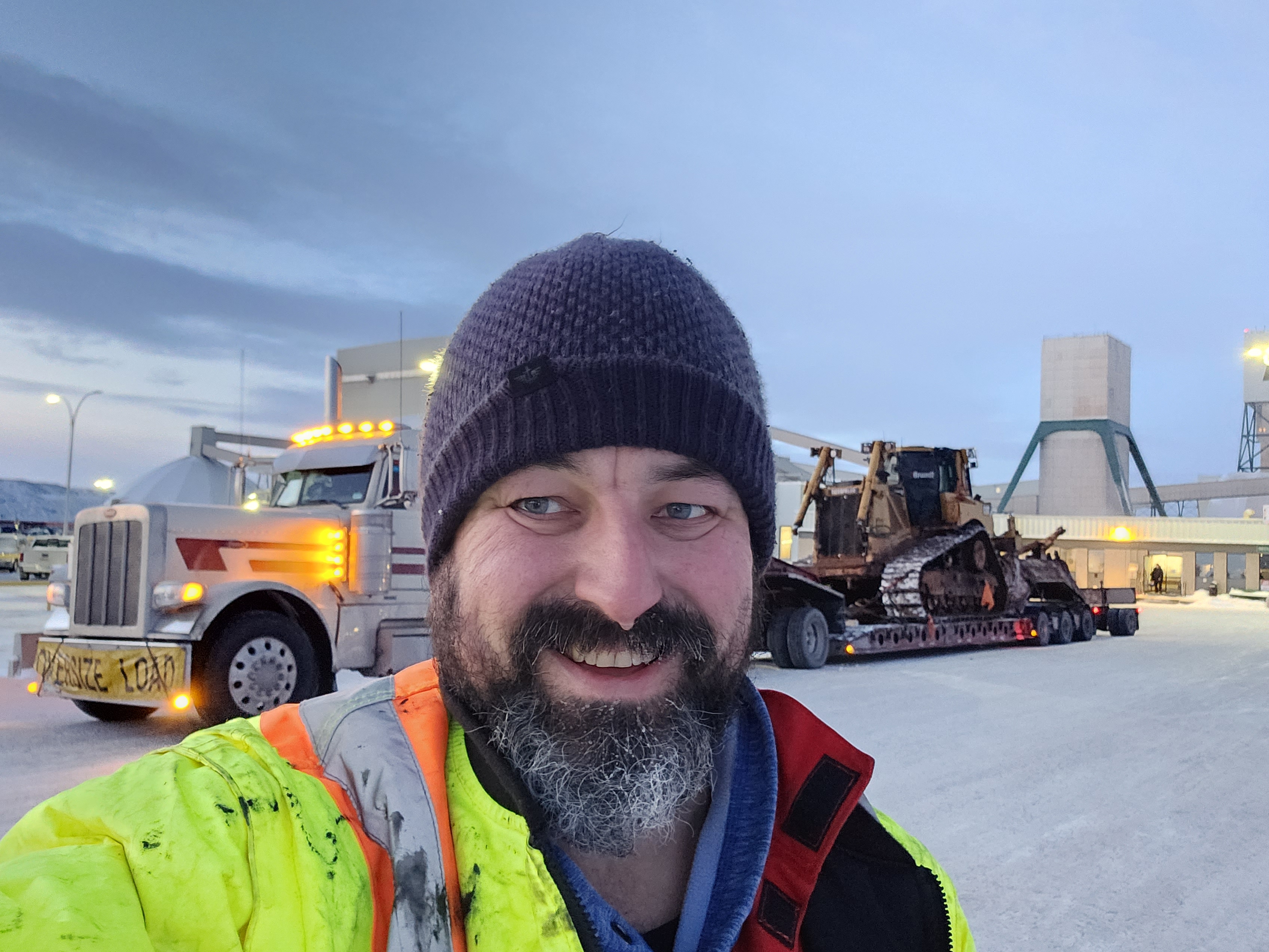 Greg Evasiuk: “Greg is currently an owner-operator with Bowline Logistics."